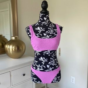 Summer High Bralette Bikini Top and Summer High Tropic Bikini Bottoms
